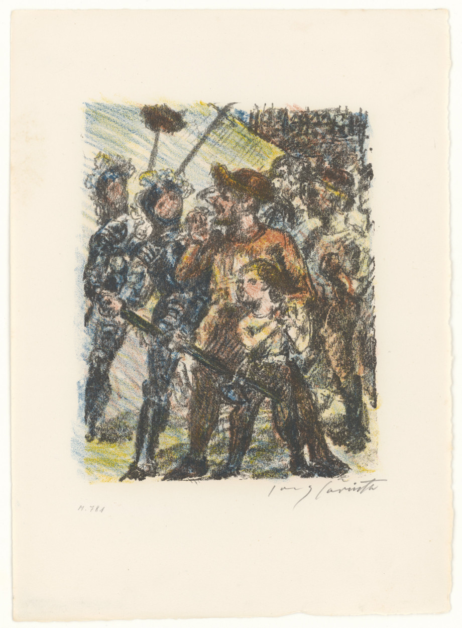 Tell und sein Sohn vor dem Hut