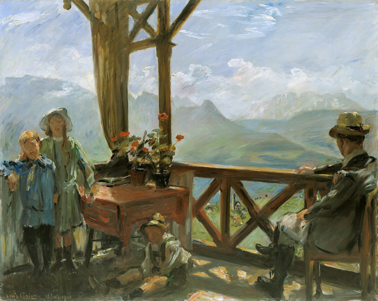 Terrasse in Klobenstein, Tirol