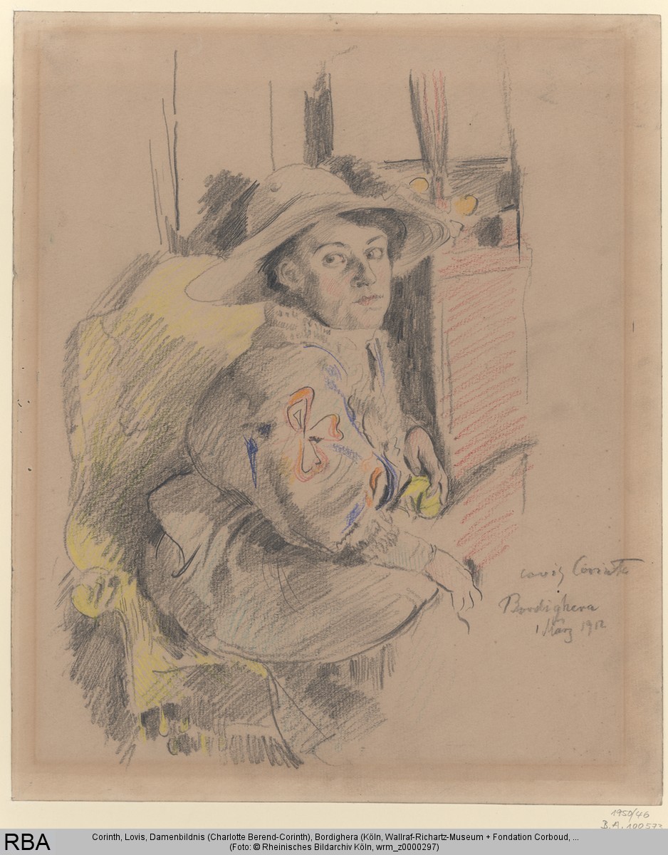 Damenbildnis (Charlotte Berend-Corinth)
